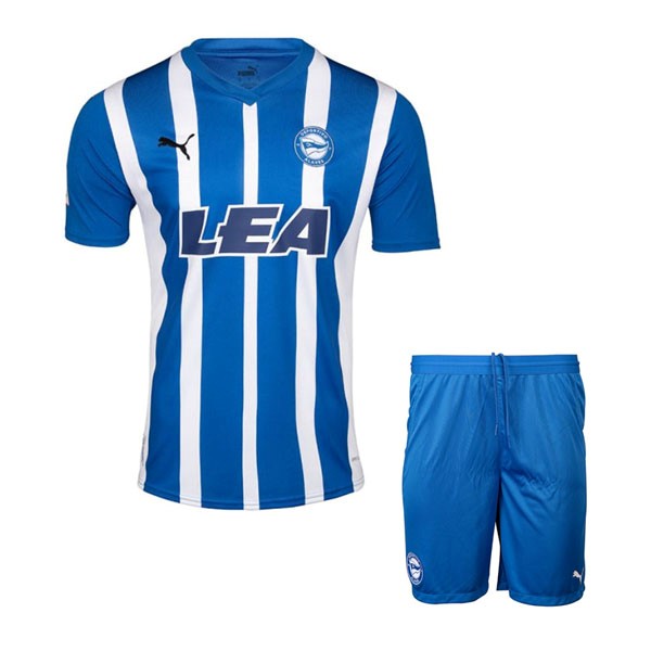 Camiseta Deportivo Alavés Primera equipo Niño 2023-24